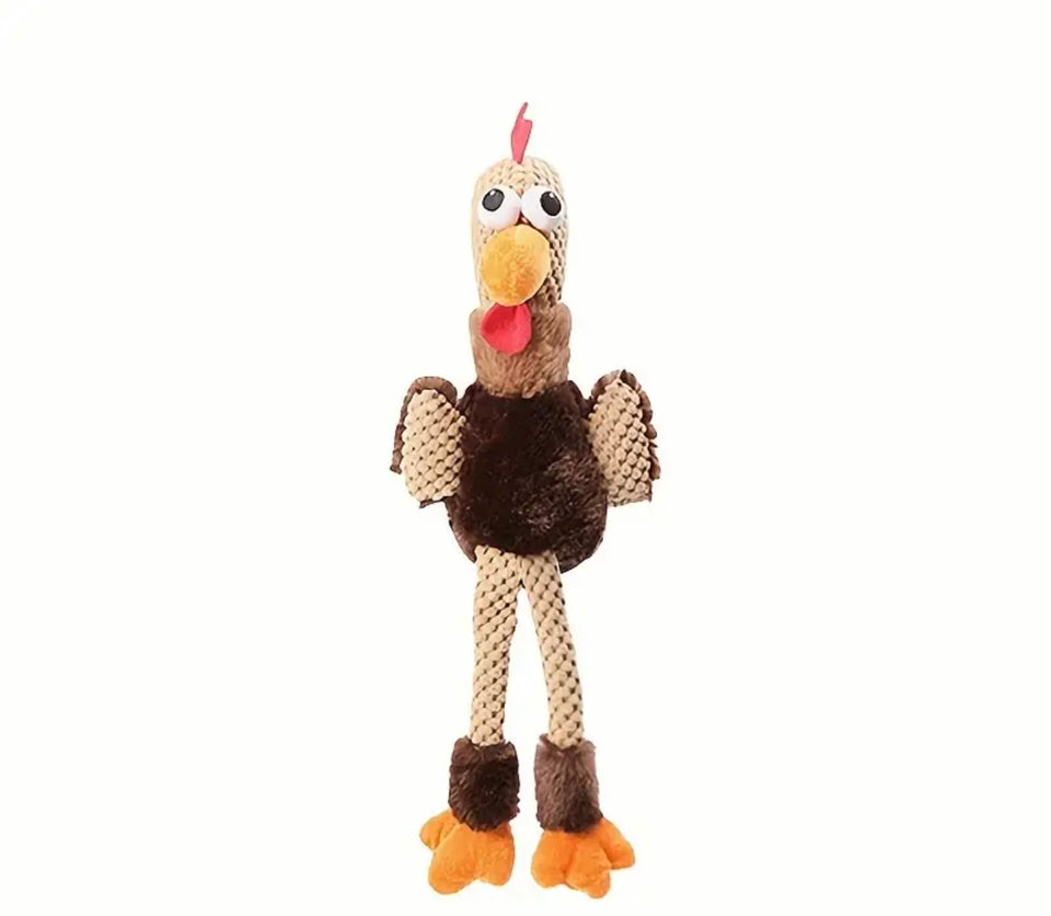 Chicken Squeaky Dog Toy