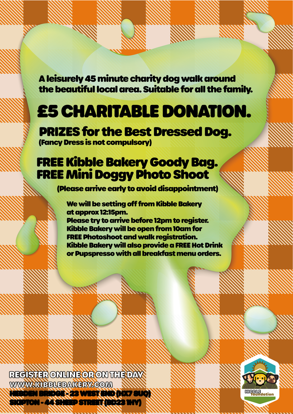 Charity Dog Walk Ticket