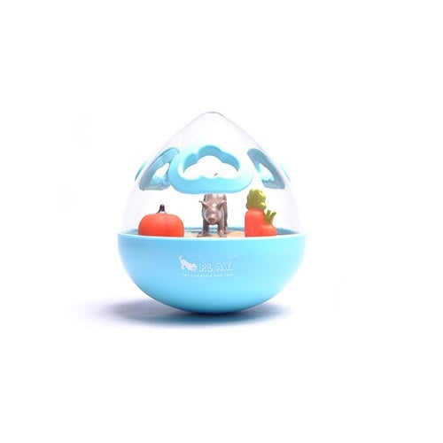 P.L.A.Y. Wobble Ball Interactive Dog Toy Kibble Bakery Dog Spa