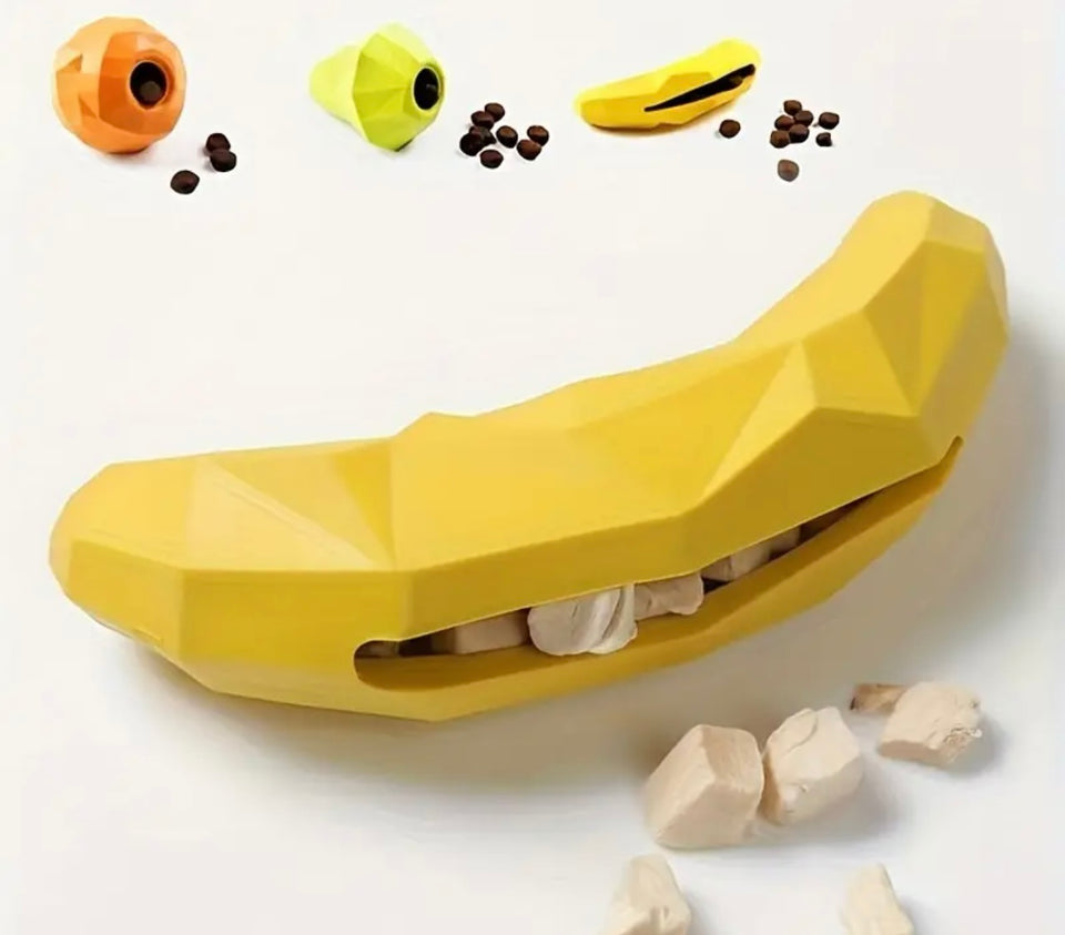 Banana Dog Treat Dispenser Toy