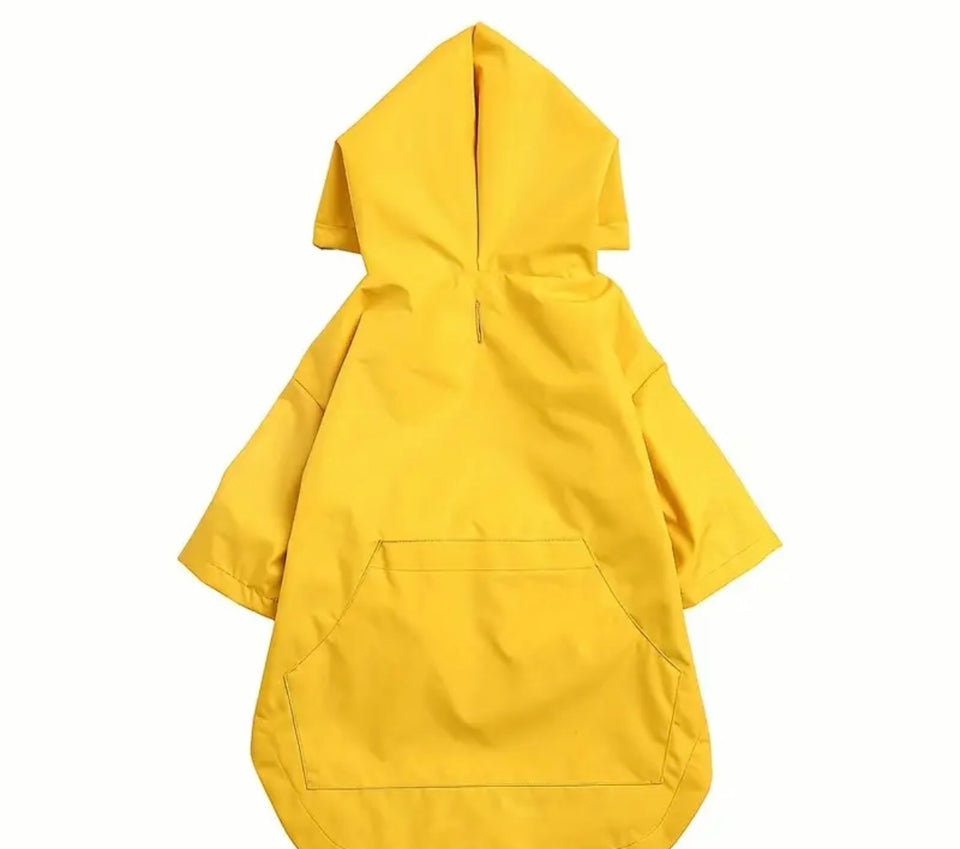 Dog Raincoat Yellow