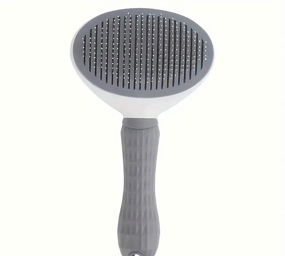 Grey Grooming Brush