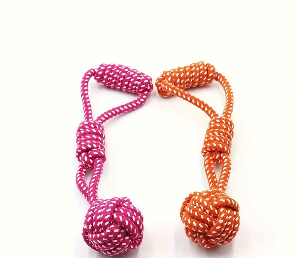 Dog Rope Toy with Ball