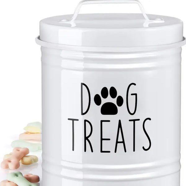 Dog Cookie Jar Dog Treat Container Airtight, Dog Treat Jar Set Of