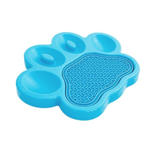 Blue Paw Pad 2 in 1 Slow Feeder